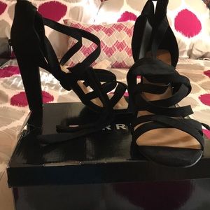 Strappy Wrap Heels